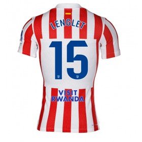 Pánské fotbalový oblečení Atletico Madrid Clement Lenglet #15 Domácí košile 2025-26 Krátkým Rukávem